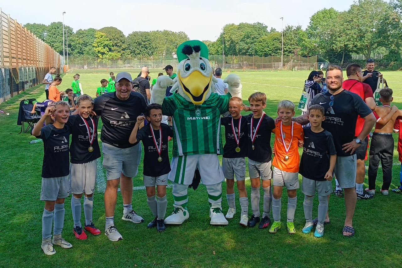Die E-Jugend zu Gast beim SV Werder Bremen