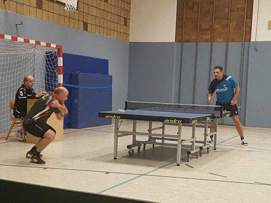 Heimspiel gegen TTC Hitzhausen 2