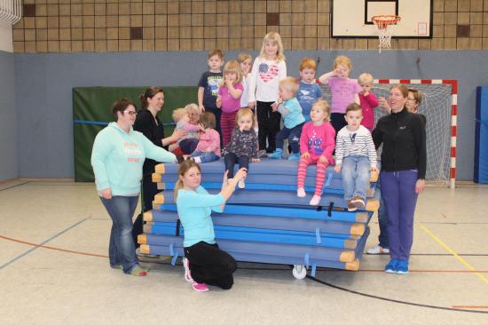 Kinderturnen beim SV Wimmer...