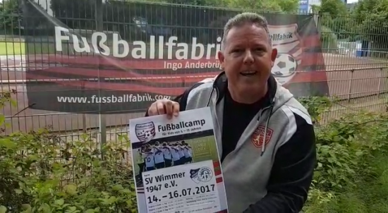 Toto wirbt auf YouTube für Fußballcamp